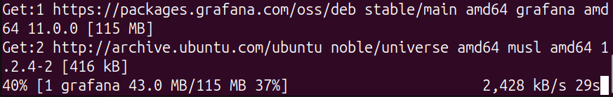 remaining output