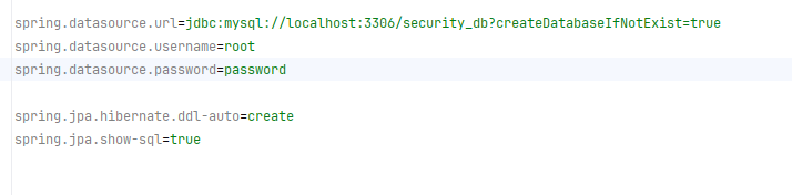 Application Properties