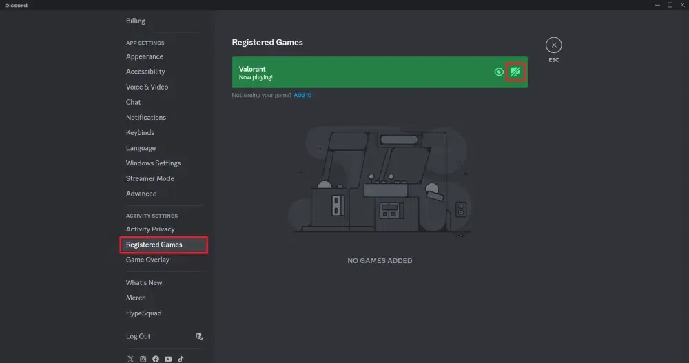 How to turn off Discord overlay