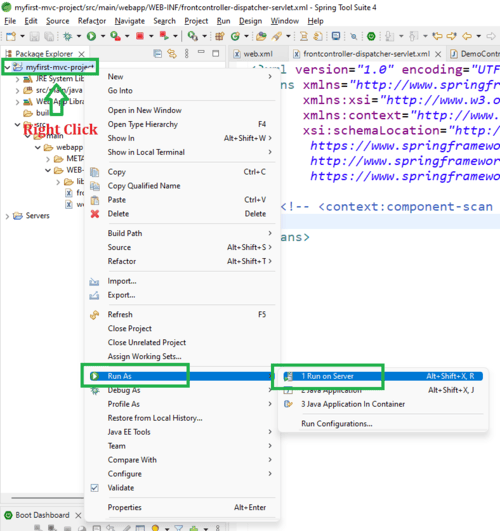 dispatcherServlet
