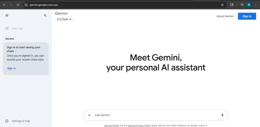 GEMINI-AI-SIGNIN