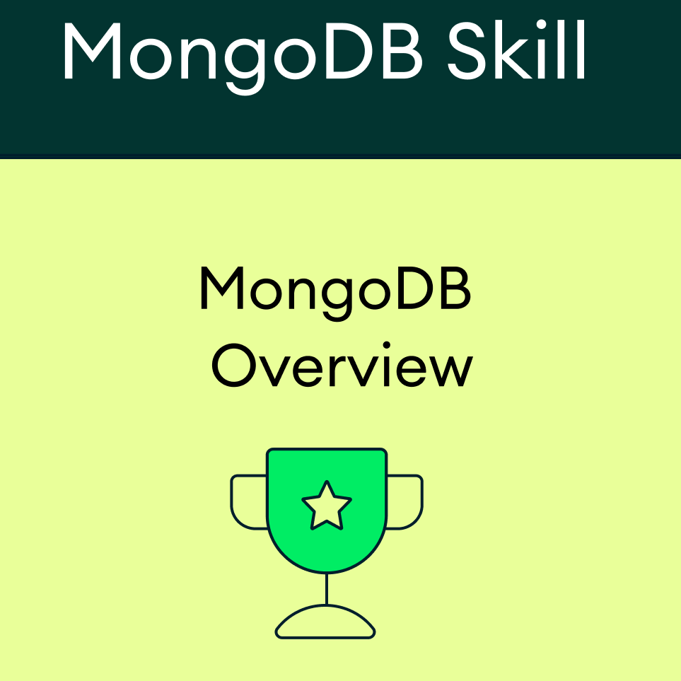 MongoDB Overview Badge