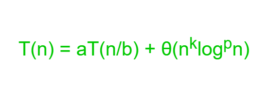Formula to calculate runtime of divide and conquer algorithms
