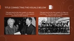 TITLE CONNECTING THE VISUALS BELOW
Title goes here for the chart, graphic, or video you 
insert below.  The chart, graphic, o