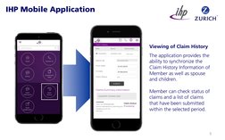 5
Member
IHP Mobile Application
Viewing of Claim History
The application provides the 
ability to synchronize the 
Claim Hist