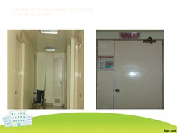 - Consists of 7 private rooms (201-207) and
- SURGICAL WARD
