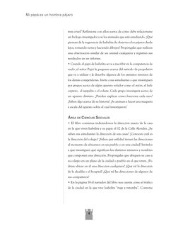 4
muy cruel? Reflexione con ellos acerca de cómo debe relacionarse 
un biólogo investigador con los animales que está estudia