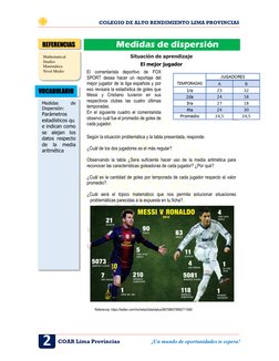 COLEGIO DE ALTO RENDIMIENTO LIMA PROVINCIAS