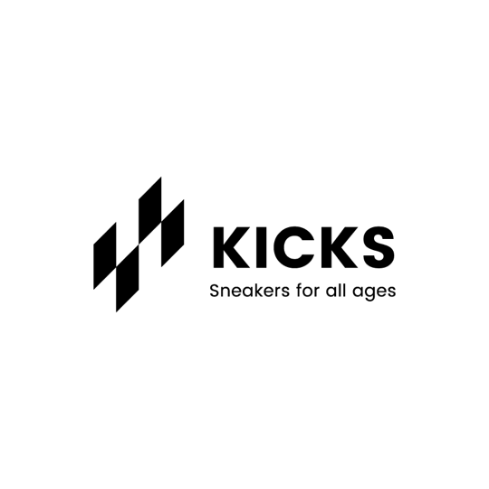 Logo Kicks sneakers for all ages
