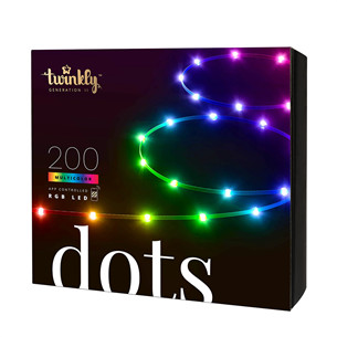 Twinkly Dots, 200 LED, IP20, 10 m, läbipaistev - Nutikas valgusriba TWD200STP-TEU