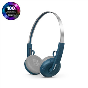Philips Ringo, TAH2000, sinine - Juhtmevabad kõrvaklapid TAH2000TL/00