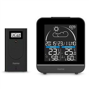 Hama La Gomera, must - Termo-hügromeeter 00222218