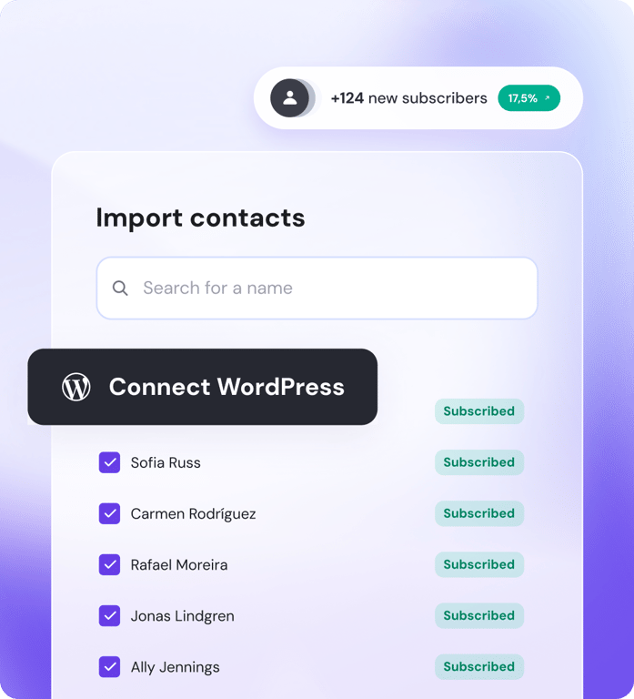 Din WordPress în inbox în câteva minute