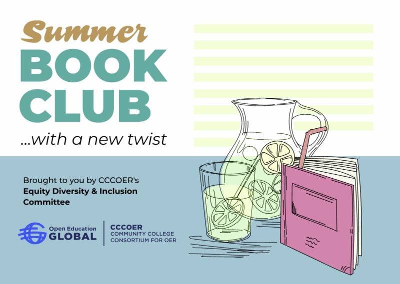 CCCOER Summer Book Club… with a new twist