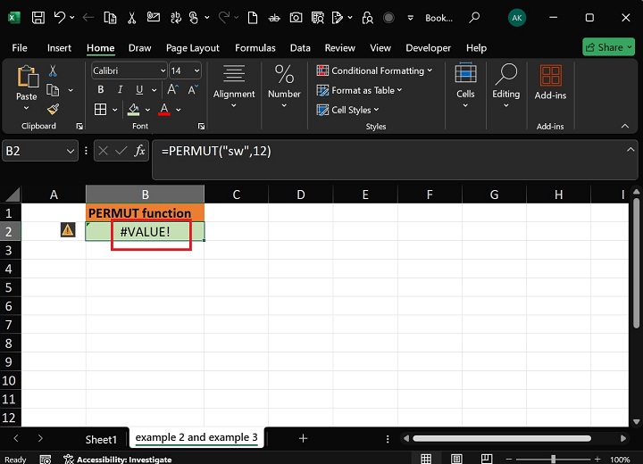PERMUT Function3