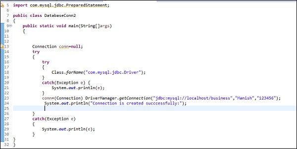 connection string