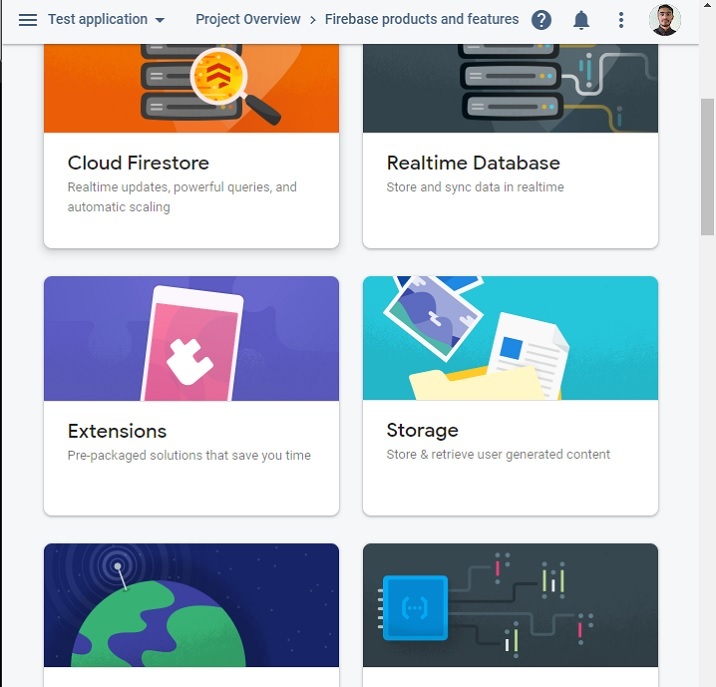 Firebase storage setup