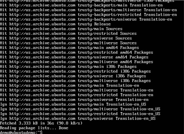 APT-GET Update Command