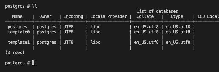 Create Database Inside Postgres 2