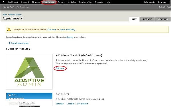 Drupal Themes and Layouts
