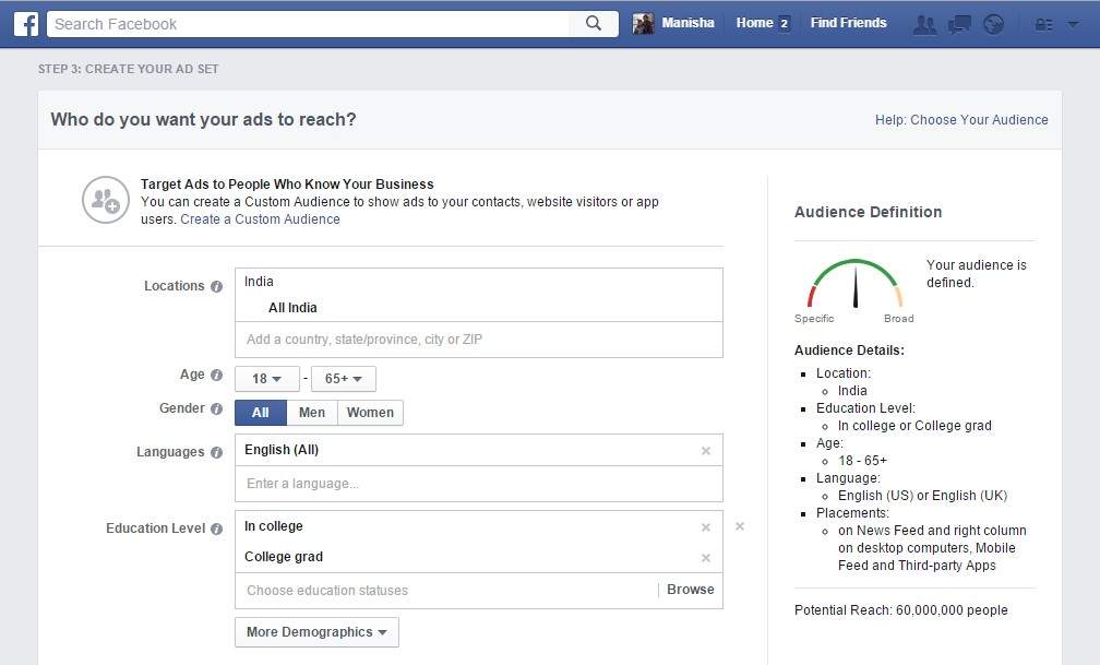 Account Informations