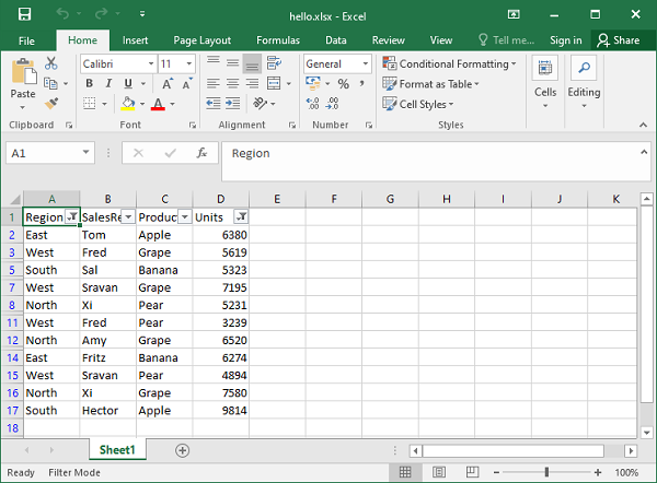 Filter Criteria2