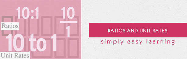 Ratios and Unit Rates