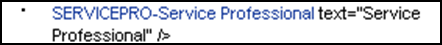 Service Professionals