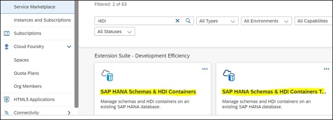 SAP Containers