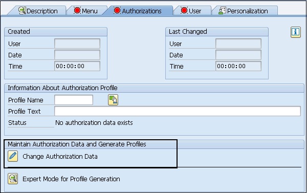 Authorization Data Option