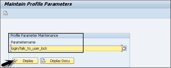 Login Fails to User Lock