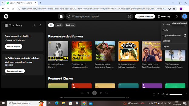 Spotify Account Spotify Account
