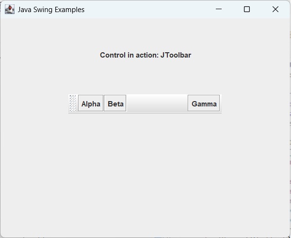 Add separator to Toolbar