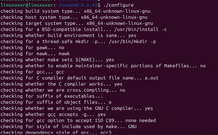Configure and Install esdrec