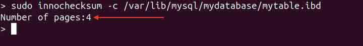 innochecksum Command in Linux4