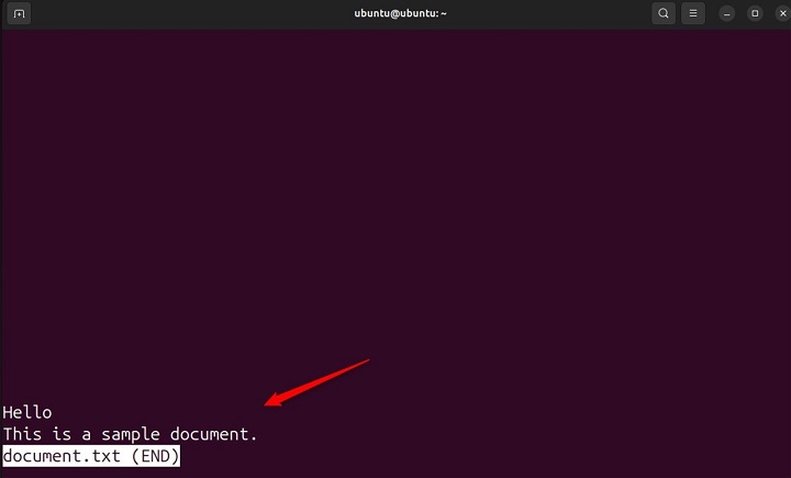 less Command in Linux1