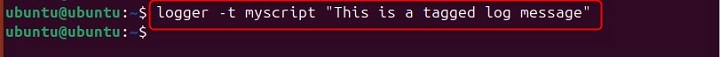 logger Command in Linux2