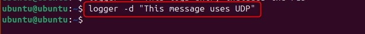 logger Command in Linux5
