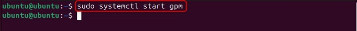 Managing gpm Service in Linux1