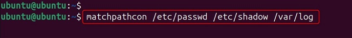 matchpathcon Command in Linux8