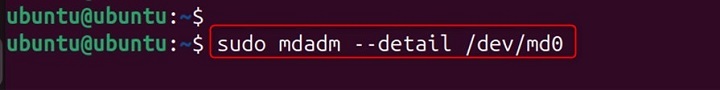 mdadm Command in Linux12