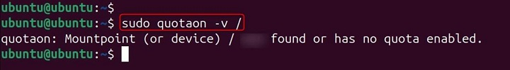quotacheck Command in Linux6