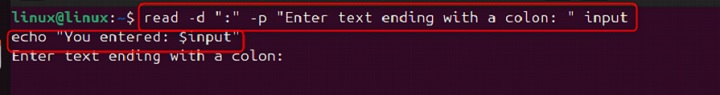 read Command in Linux8