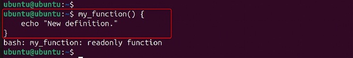 readonly Command in Linux6