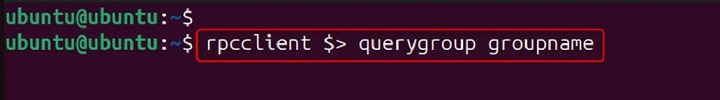 rpcclient Command in Linux10