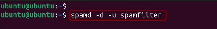 spamd Command in Linux16