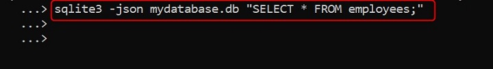 sqlite3 Command in Linux4