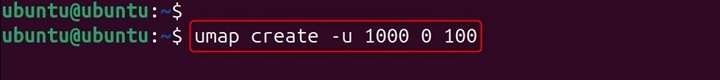 umap Command in Linux1