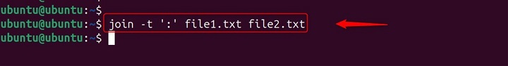 Using Different Field Separator Using join