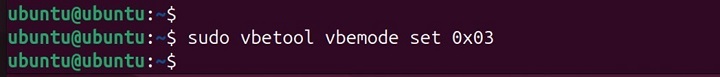 vbetool Command in Linux6